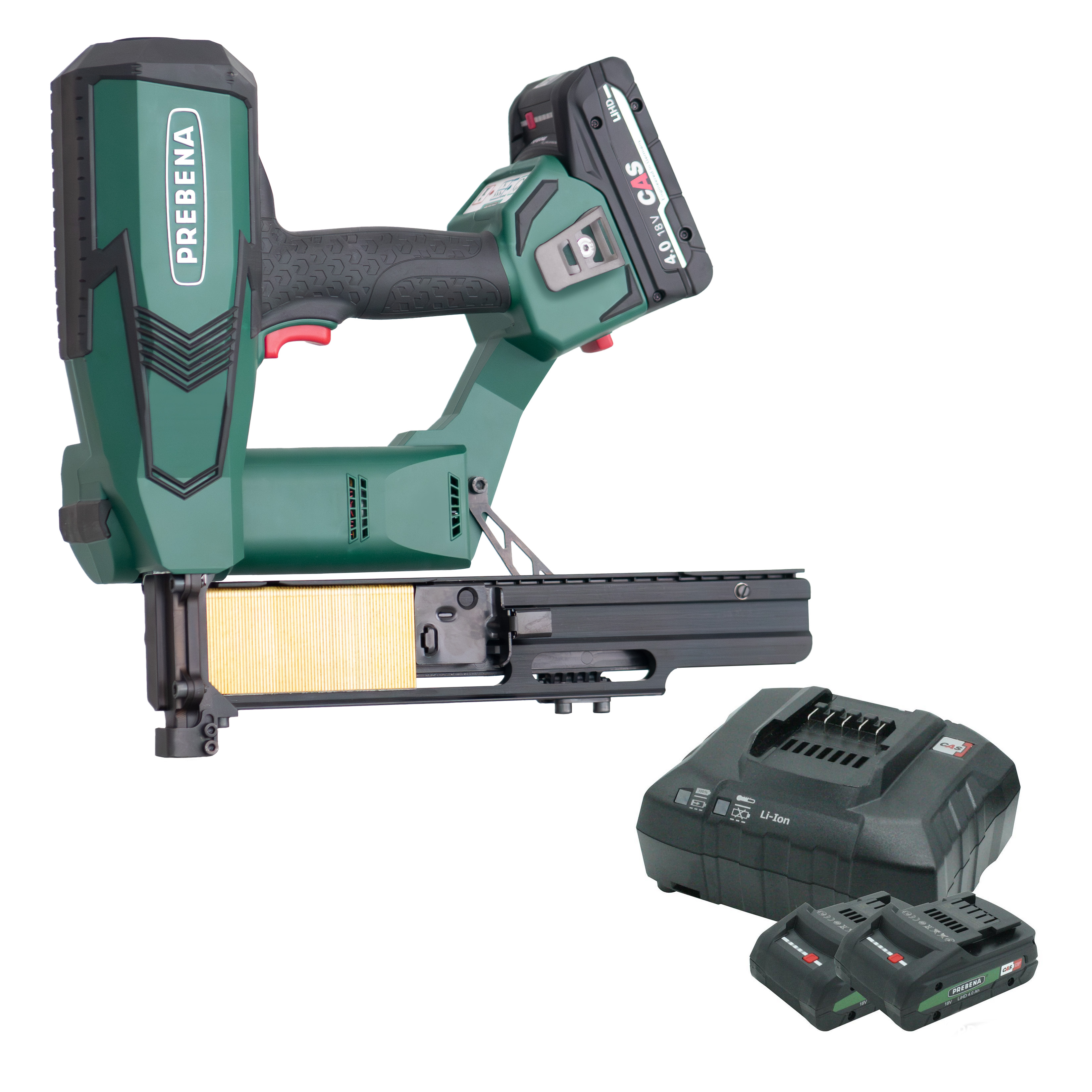 PKT-5-Z50-SET22 Akku-Nagler für Bauklammern von 16-50mm mit Akku und Ladestation