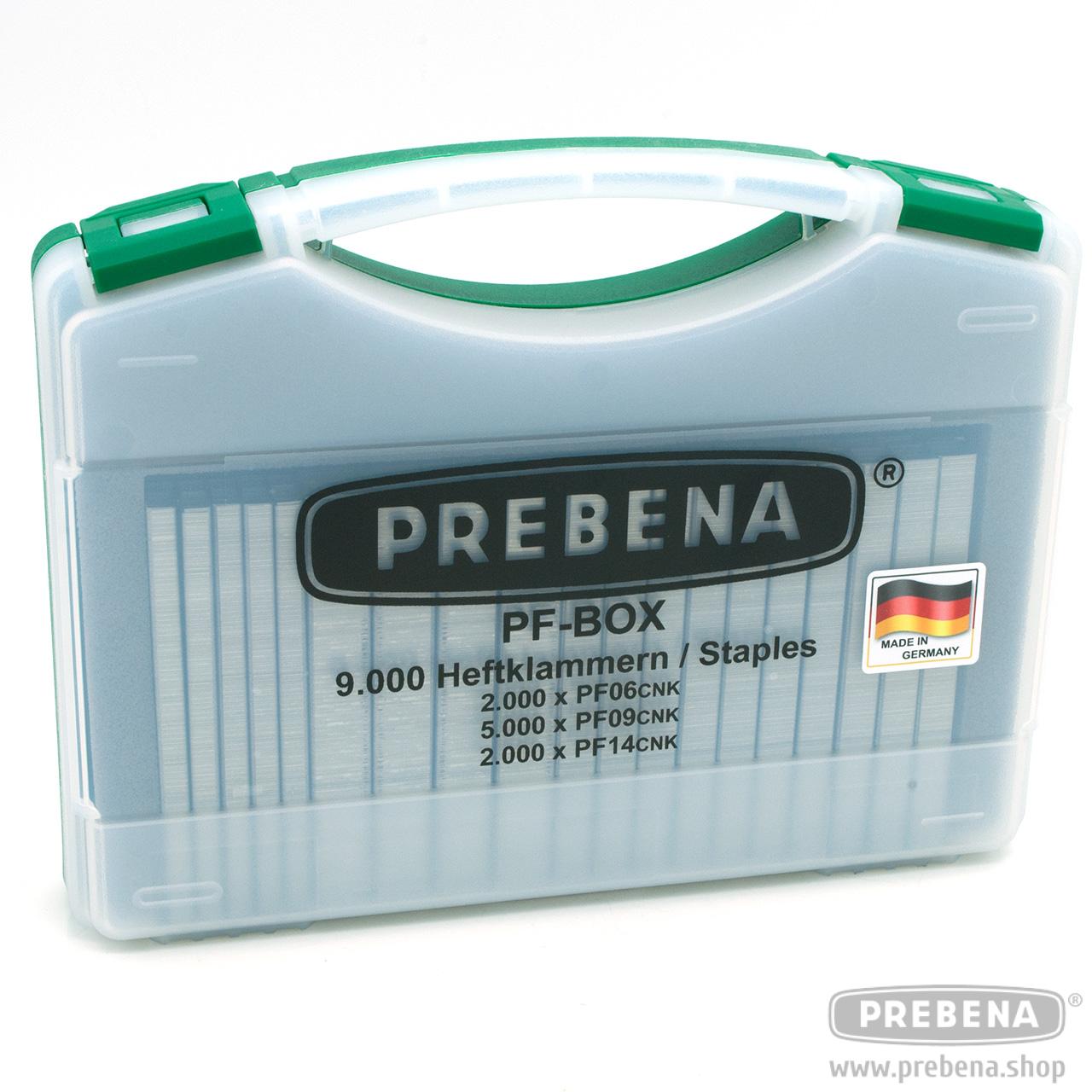 PREBENA PF-BOX Heftklammern verzinkt