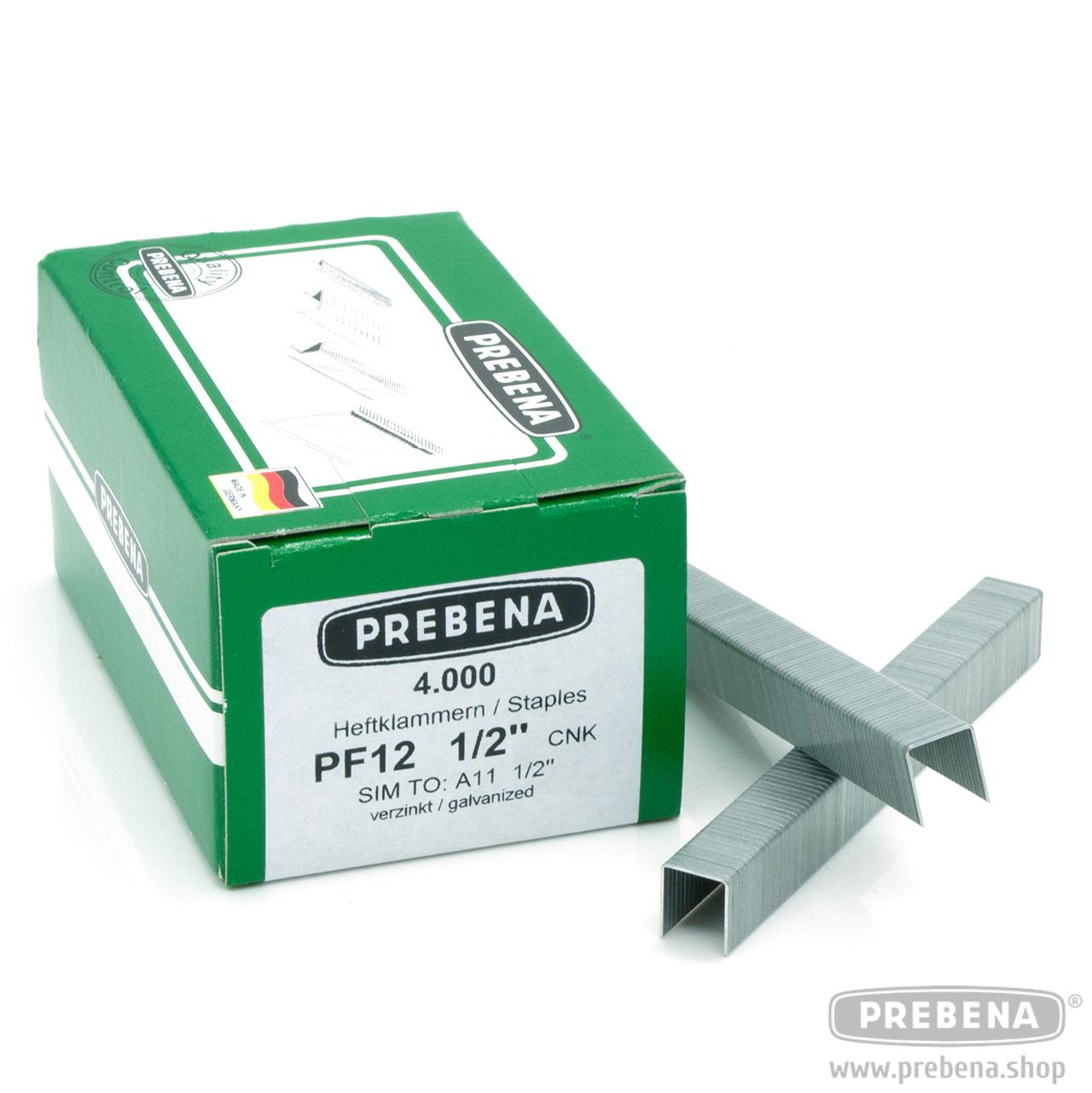 Prebena ES-BOX Heftklammern-Sortiment i Handwerker-Koffer 6000 Stk 